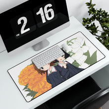 Load image into Gallery viewer, Girls und Panzer Mouse Pad (Desk Mat) With Laptop