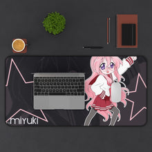 Load image into Gallery viewer, Lucky Star Miyuki Takara Mouse Pad (Desk Mat) With Laptop