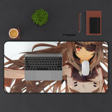 Load image into Gallery viewer, Infinite Stratos Laura Bodewig Mouse Pad (Desk Mat) With Laptop