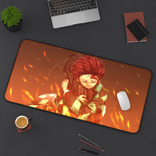 Load image into Gallery viewer, Demon Slayer: Kimetsu No Yaiba Mouse Pad (Desk Mat) On Desk