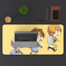 Load image into Gallery viewer, Beelzebub Mouse Pad (Desk Mat) With Laptop