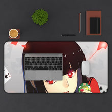 Load image into Gallery viewer, Kakegurui Yumeko Jabami Mouse Pad (Desk Mat) With Laptop