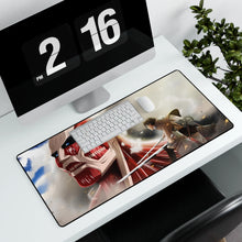 Load image into Gallery viewer, Eren VS Colossal Titan Mouse Pad (Desk Mat)
