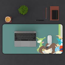 Load image into Gallery viewer, Swords Of Justice Mouse Pad (Desk Mat) With Laptop