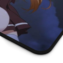 Load image into Gallery viewer, Charlotte Nao Tomori, Joujirou Takajou, Yusa Kurobane Mouse Pad (Desk Mat) Hemmed Edge