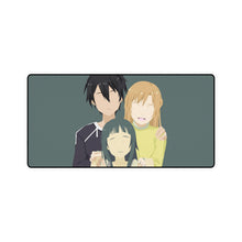 Load image into Gallery viewer, KIRITO ASUNA & YUI minimalist Mouse Pad (Desk Mat)