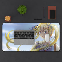 Load image into Gallery viewer, Saekano: How To Raise A Boring Girlfriend Mouse Pad (Desk Mat) With Laptop