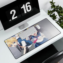 Load image into Gallery viewer, Haruchika: Haruta to Chika wa Seishun Suru Mouse Pad (Desk Mat) With Laptop