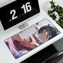 Load image into Gallery viewer, Darling in the FranXX Mouse Pad (Desk Mat) With Laptop