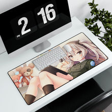 Load image into Gallery viewer, Girls und Panzer Mouse Pad (Desk Mat) With Laptop