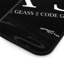 Load image into Gallery viewer, Code Geass Lelouch Lamperouge Mouse Pad (Desk Mat) Hemmed Edge