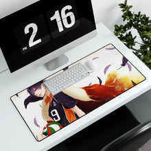 Load image into Gallery viewer, Haikyu!! Mouse Pad (Desk Mat) With Laptop