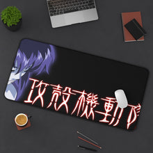 Load image into Gallery viewer, Ghost In The Shell Mouse Pad (Desk Mat) On Desk