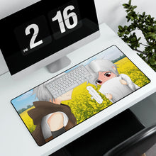 Load image into Gallery viewer, Is It Wrong to Try to Pick Up Girls in a Dungeon? Bell Cranel Mouse Pad (Desk Mat) With Laptop
