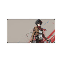 Load image into Gallery viewer, Mikasa Ackerman Mouse Pad (Desk Mat)