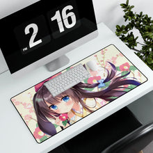 Load image into Gallery viewer, Anime Girl Mouse Pad (Desk Mat) With Laptop