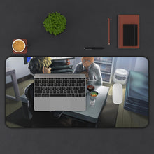 Load image into Gallery viewer, Saitama and Genos Mouse Pad (Desk Mat) With Laptop