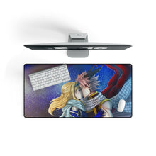 Load image into Gallery viewer, Fairy Tail Natsu Dragneel, Lucy Heartfilia Mouse Pad (Desk Mat) On Desk