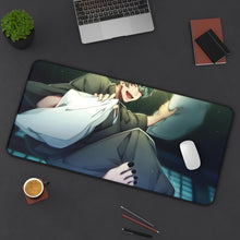 Load image into Gallery viewer, Hypnosis Mic Mouse Pad (Desk Mat) On Desk