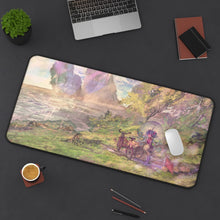 Load image into Gallery viewer, Chariot - Heart Level Up's mascot Mouse Pad (Desk Mat) On Desk