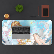 Load image into Gallery viewer, Cardcaptor Sakura Sakura Kinomoto Mouse Pad (Desk Mat) With Laptop