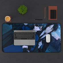 Load image into Gallery viewer, Black Butler Mouse Pad (Desk Mat) With Laptop