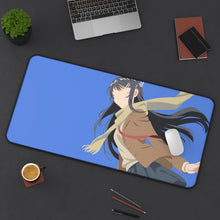 Load image into Gallery viewer, Rascal Does Not Dream Of Bunny Girl Senpai Mouse Pad (Desk Mat) On Desk