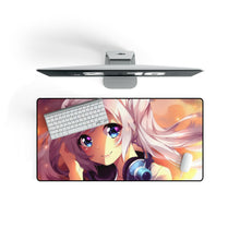 Load image into Gallery viewer, Anime Headphones Mouse Pad (Desk Mat) On Desk
