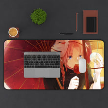 Load image into Gallery viewer, Gintama Kamui Mouse Pad (Desk Mat) With Laptop