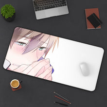 Load image into Gallery viewer, Free! Makoto Tachibana Mouse Pad (Desk Mat) On Desk