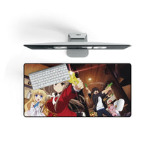 Load image into Gallery viewer, Amagi Brilliant Park Isuzu Sento, Seiya Kanie, Latifa Fleuranza, Tiramie, Moffle Mouse Pad (Desk Mat) On Desk