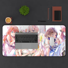 Load image into Gallery viewer, The Quintessential Quintuplets Miku Nakano, Itsuki Nakano, Nino Nakano, Yotsuba Nakano, Ichika Nakano Mouse Pad (Desk Mat) With Laptop