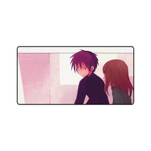 Load image into Gallery viewer, Hanbun no Tsuki ga Noboru Sora Mouse Pad (Desk Mat)