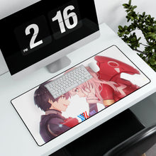 Load image into Gallery viewer, Darling in the FranXX Mouse Pad (Desk Mat) With Laptop