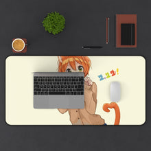 Load image into Gallery viewer, Love Live! Rin Hoshizora Mouse Pad (Desk Mat) With Laptop