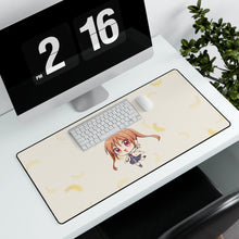 Load image into Gallery viewer, Aho Girl Yoshiko Hanabatake Mouse Pad (Desk Mat) With Laptop