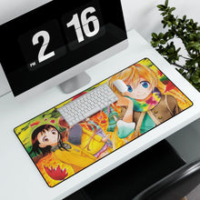 Load image into Gallery viewer, Nisekoi Chitoge Kirisaki, Kosaki Onodera, Seishirou Tsugumi, Marika Tachibana, Ruri Miyamoto Mouse Pad (Desk Mat) With Laptop