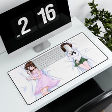 Load image into Gallery viewer, Girls und Panzer Mouse Pad (Desk Mat) With Laptop