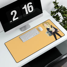 Load image into Gallery viewer, Laid-Back Camp Mouse Pad (Desk Mat) With Laptop