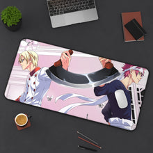 Load image into Gallery viewer, Sōma Yukihira Mouse Pad (Desk Mat) On Desk
