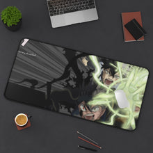 Load image into Gallery viewer, Black Clover Asta, Yuno Mouse Pad (Desk Mat) On Desk