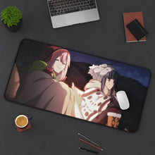 Load image into Gallery viewer, Laid-Back Camp Mouse Pad (Desk Mat) On Desk