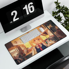Load image into Gallery viewer, Good Morning, It's time for breakfast! Mouse Pad (Desk Mat) With Laptop