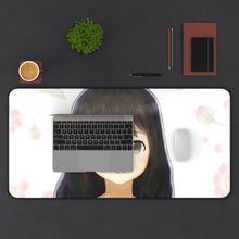 Load image into Gallery viewer, Tsuki Ga Kirei Mouse Pad (Desk Mat) With Laptop