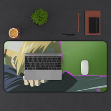 Load image into Gallery viewer, FullMetal Alchemist Mouse Pad (Desk Mat) With Laptop