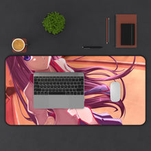 Load image into Gallery viewer, Monogatari (Series) Mouse Pad (Desk Mat) With Laptop