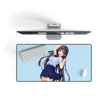 Load image into Gallery viewer, Anime Girl Mouse Pad (Desk Mat) On Desk