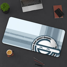 Load image into Gallery viewer, The Laughing Man Mouse Pad (Desk Mat) On Desk