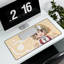 Load image into Gallery viewer, Hidamari Sketch Mouse Pad (Desk Mat) With Laptop