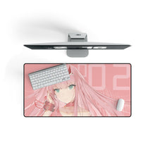 Load image into Gallery viewer, Darling in the FranXX Mouse Pad (Desk Mat) On Desk
